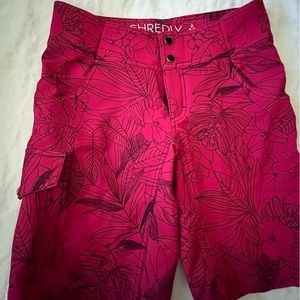 Shredly mountain biking shorts.
